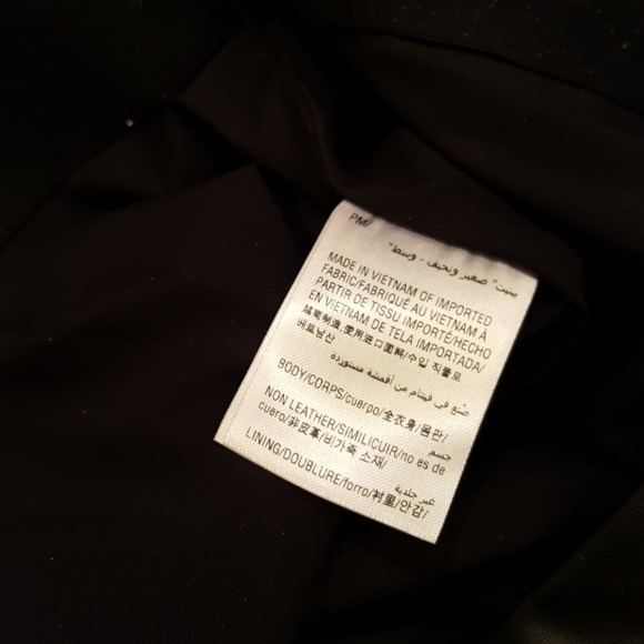 17:10 - INC Faux/Vegan Whip Stitch Mini Skirt - Picture 6 of 7